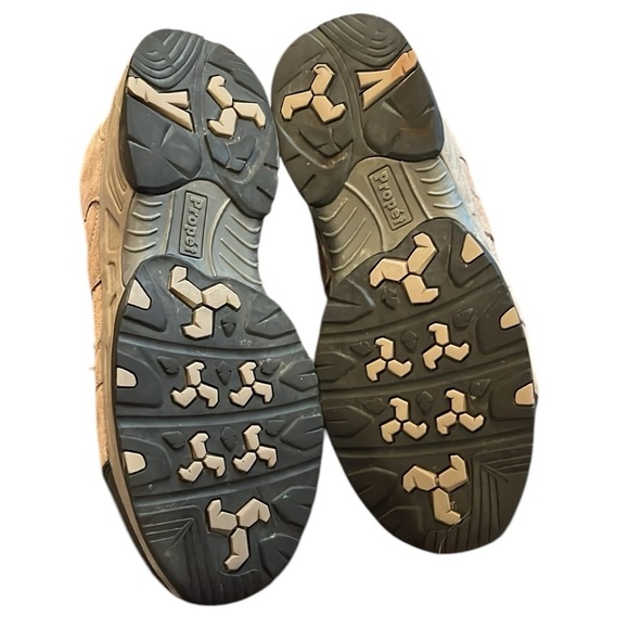 Propet Connelly Sneaker Shoe Brown Suede OrthoLite Orthotics Hiking Camp 10X(3E) - Picture 13 of 16